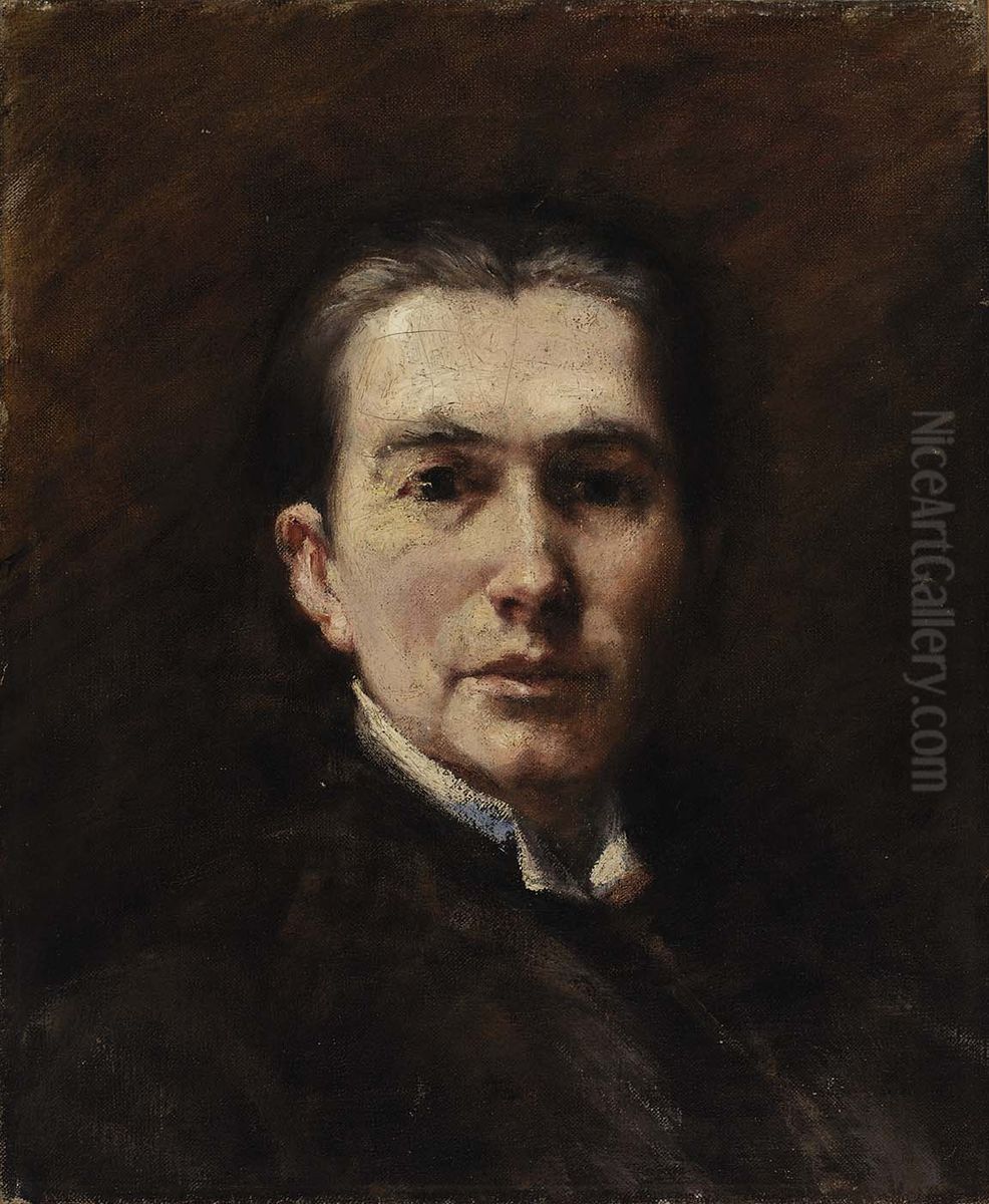 M. Du Wollant Oil Painting by Alice Pike Barney