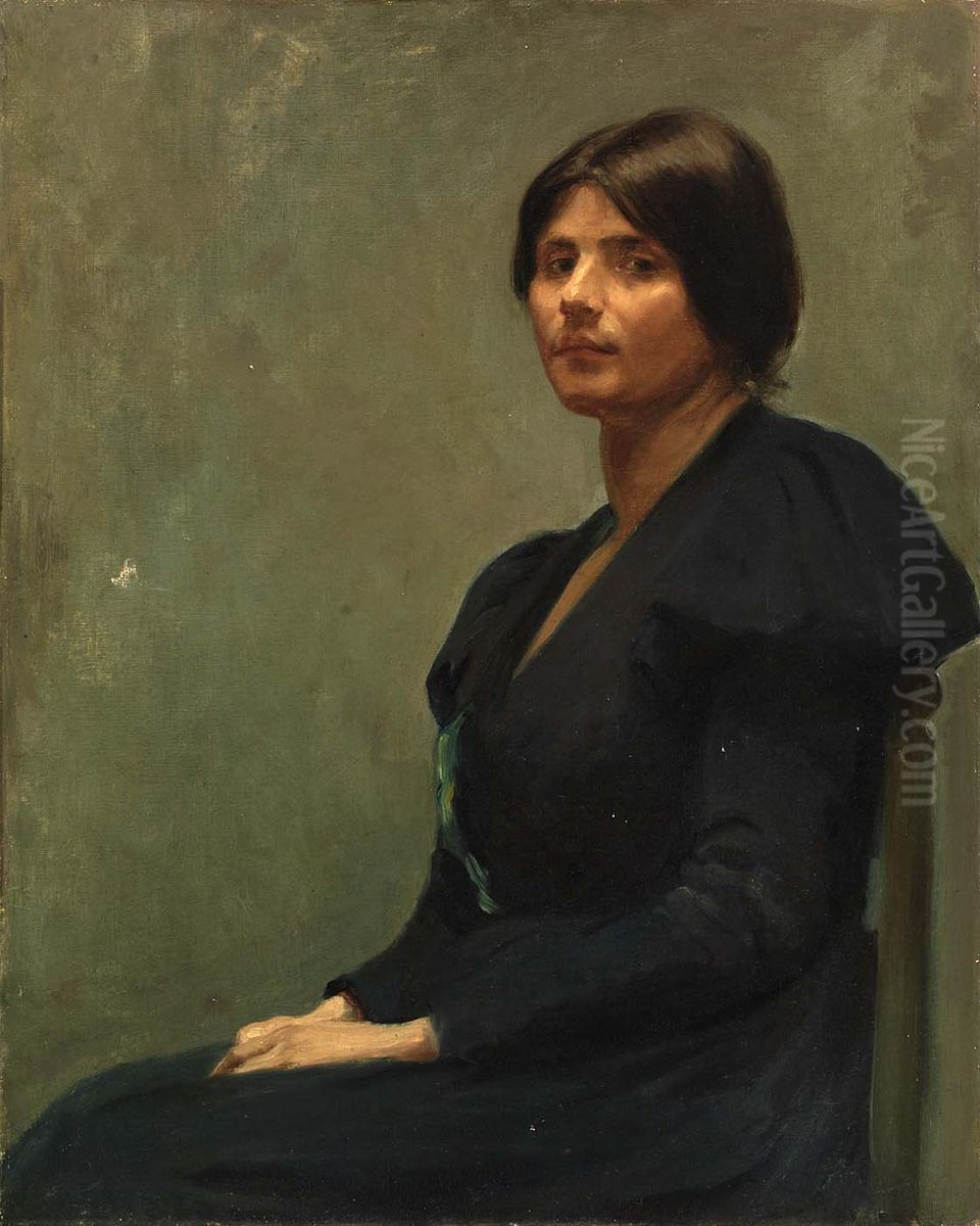 Martha Oil Painting by Alice Pike Barney