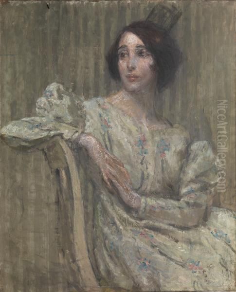 Spanish Senorita Oil Painting by unknown