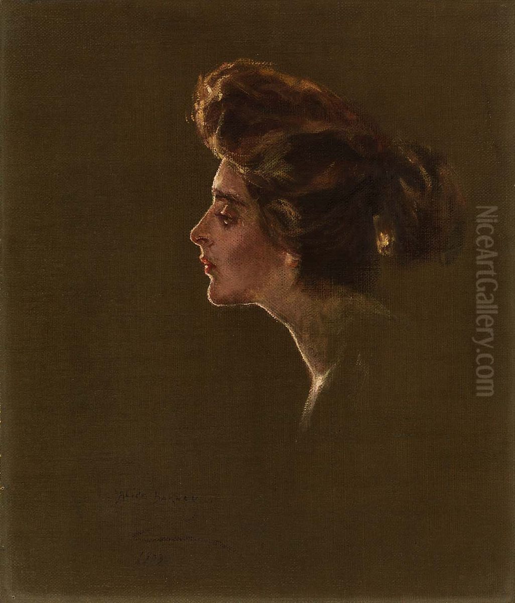 Vers 1903 Oil Painting by Alice Pike Barney