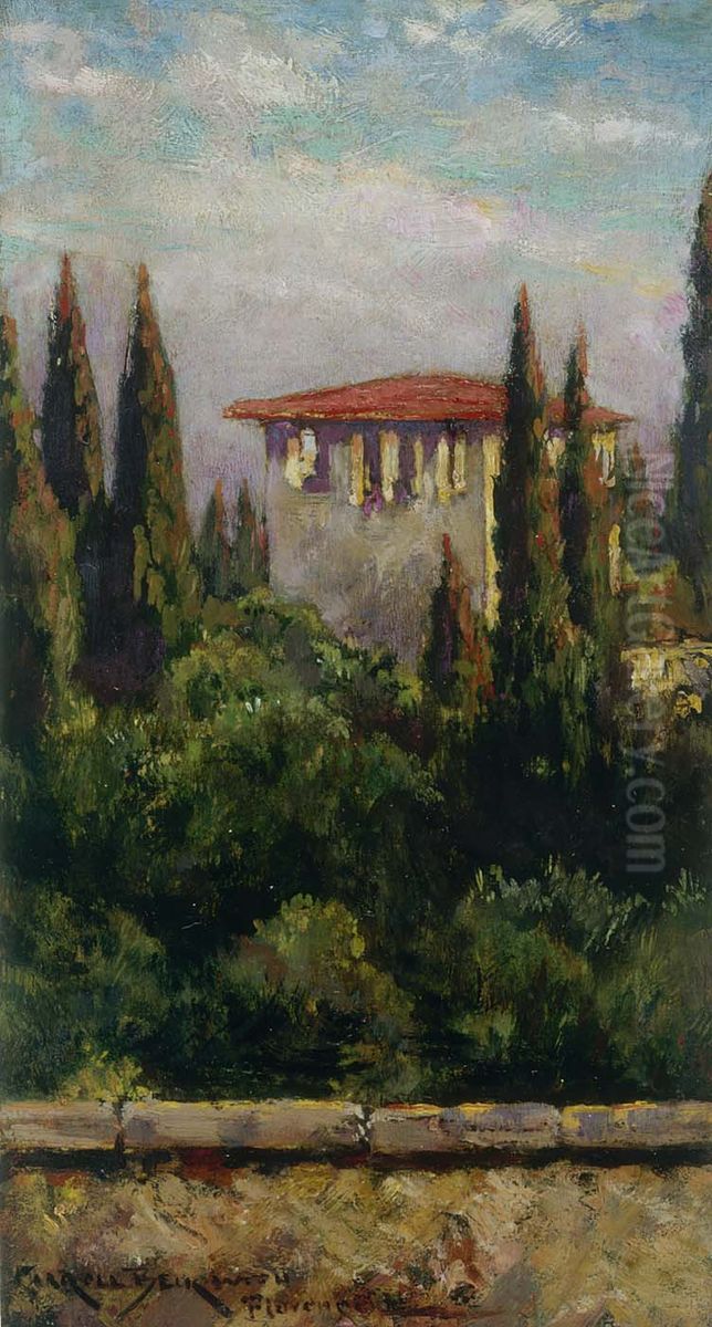 Untitled Oil Painting by James Carroll Beckwith