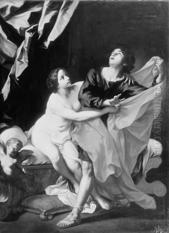 The Chastity of Joseph Oil Painting by Carlo Cignani