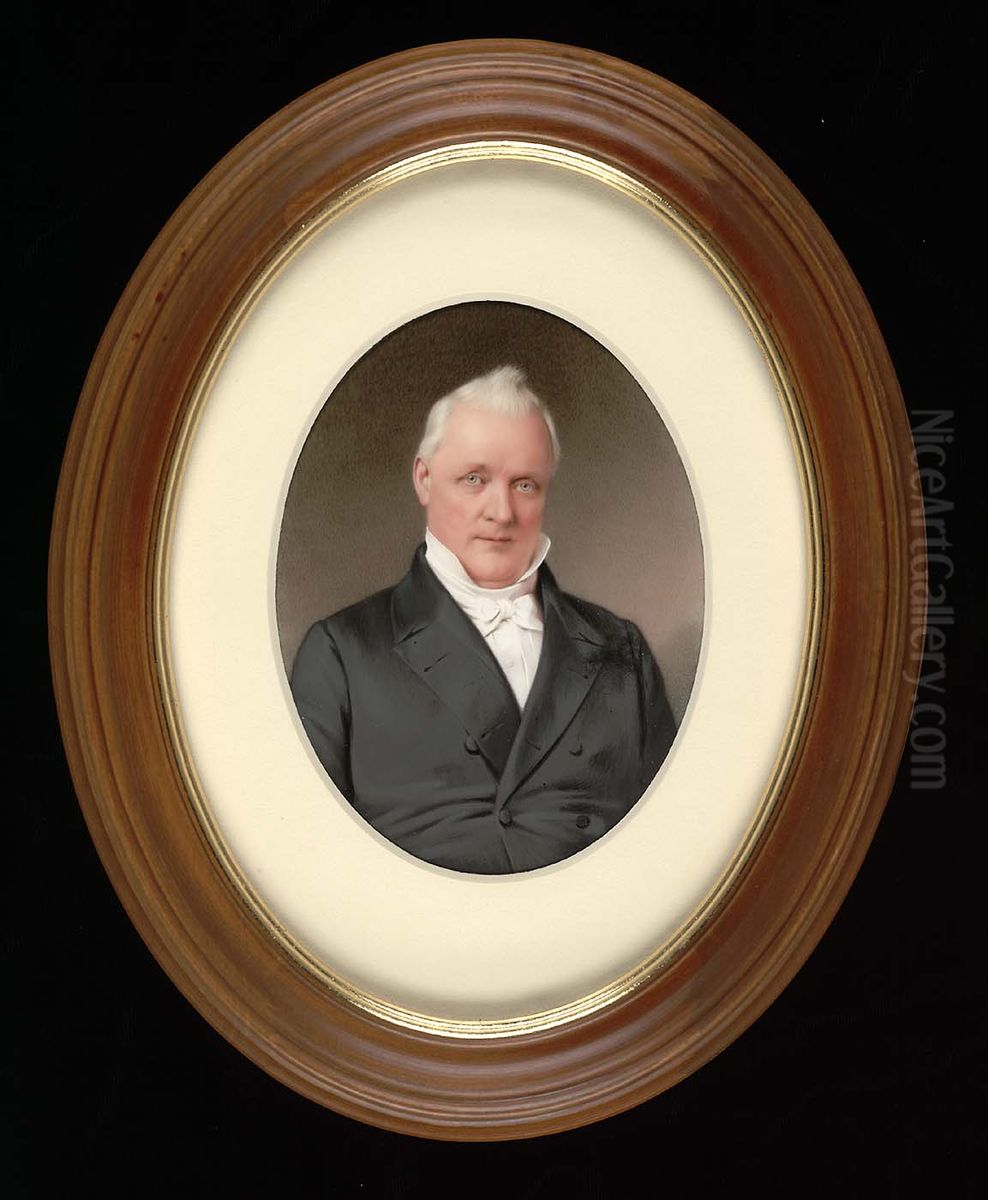 James Buchanan Oil Painting by John Henry Brown