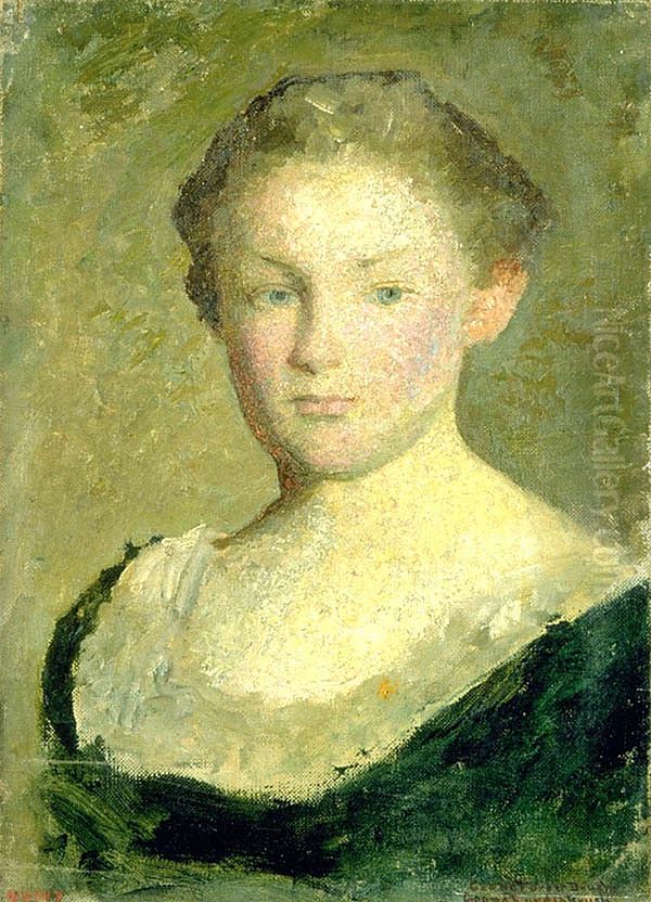 Nancy Oil Painting by George de Forest Brush