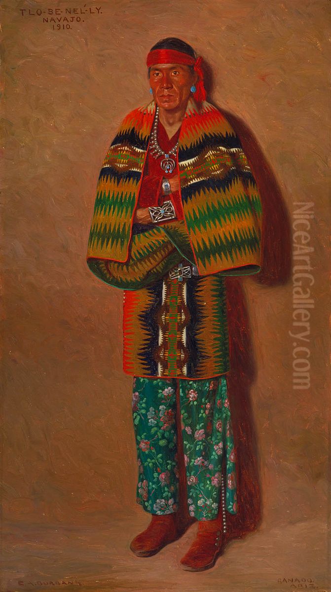 Tlo-be-nel-ly Oil Painting by Elbridge Ayer Burbank