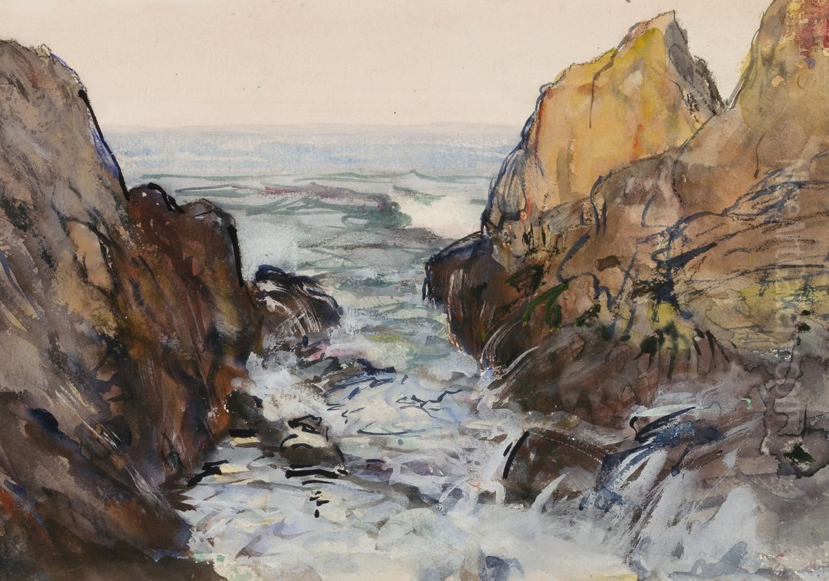 Untitled Oil Painting by Howard Russell Butler