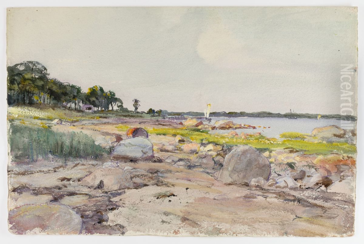 Untitled Oil Painting by Howard Russell Butler