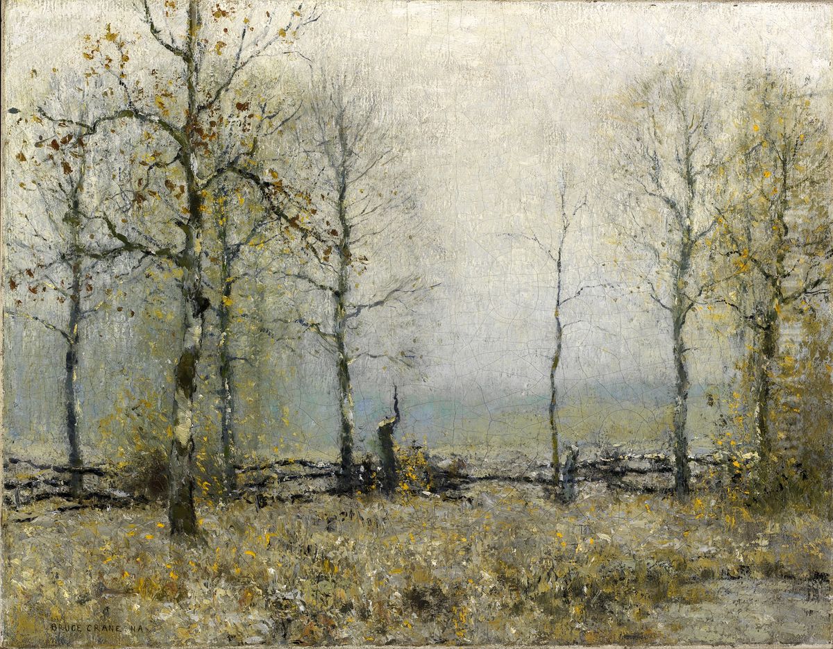 The Fall Season Oil Painting by Bruce Crane