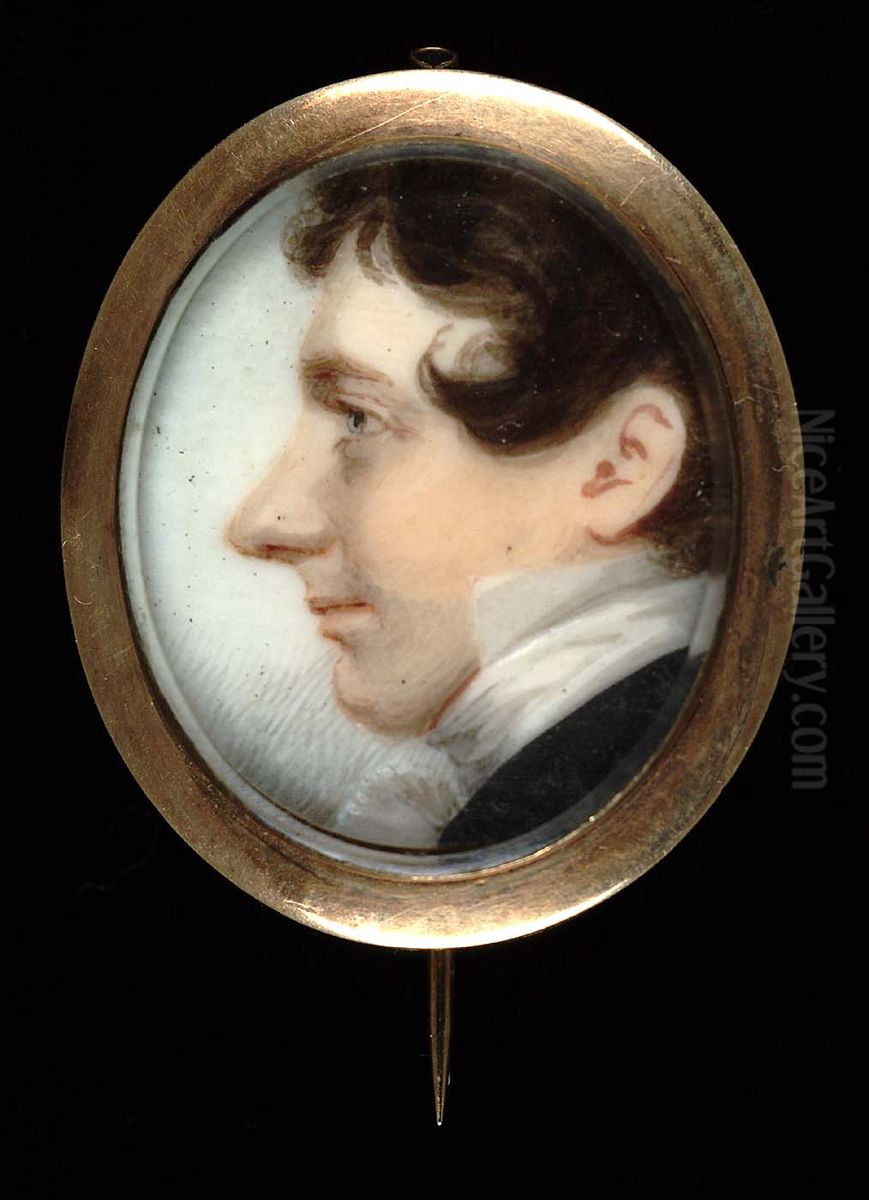 Robert Broome Oil Painting by Anson Dickinson