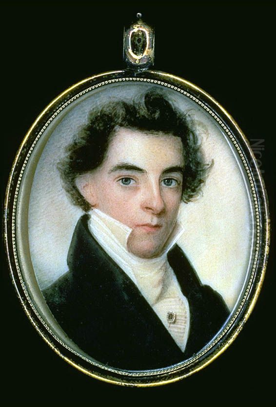 John Gadsby, Jr. Oil Painting by Anson Dickinson