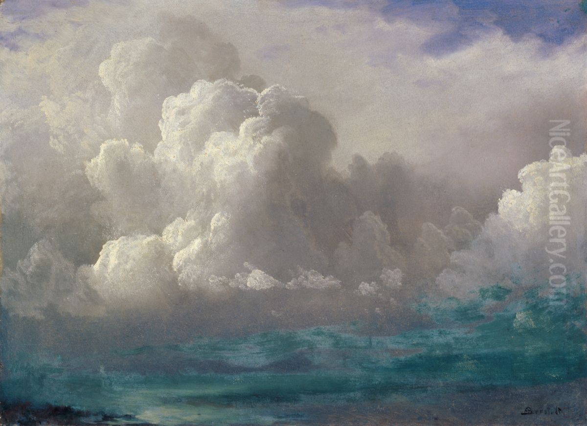 Storm Clouds Oil Painting by Albert Bierstadt
