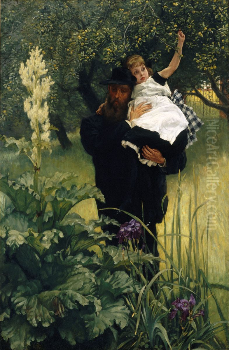 The Widower Oil Painting by James Jacques Joseph Tissot
