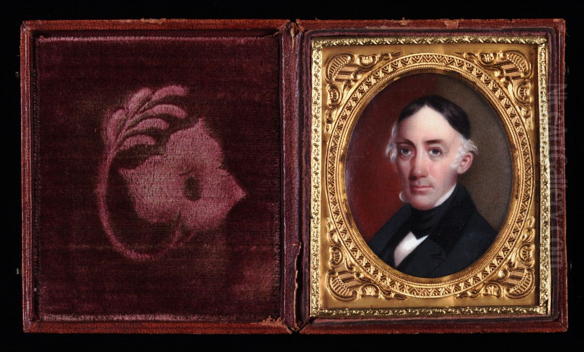 Robert Edwards Carter Oil Painting by Sarah C. Frothingham