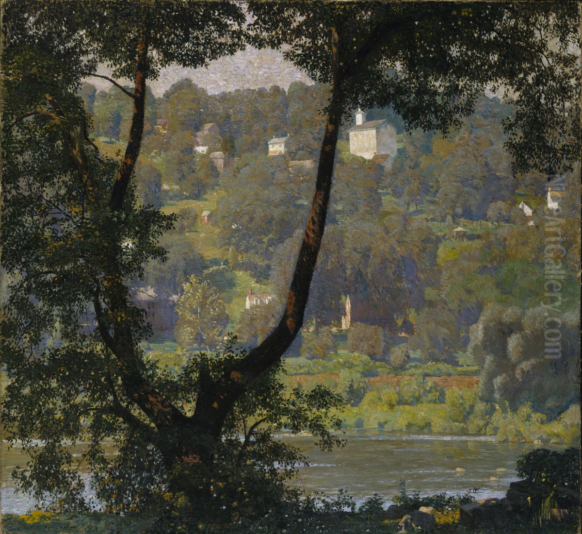 Tohickon Oil Painting by Daniel Garber