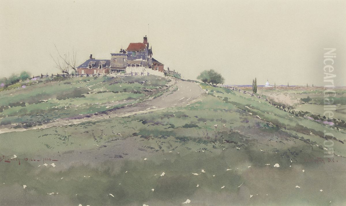 Washington, D.C. Oil Painting by De Lancey Gill