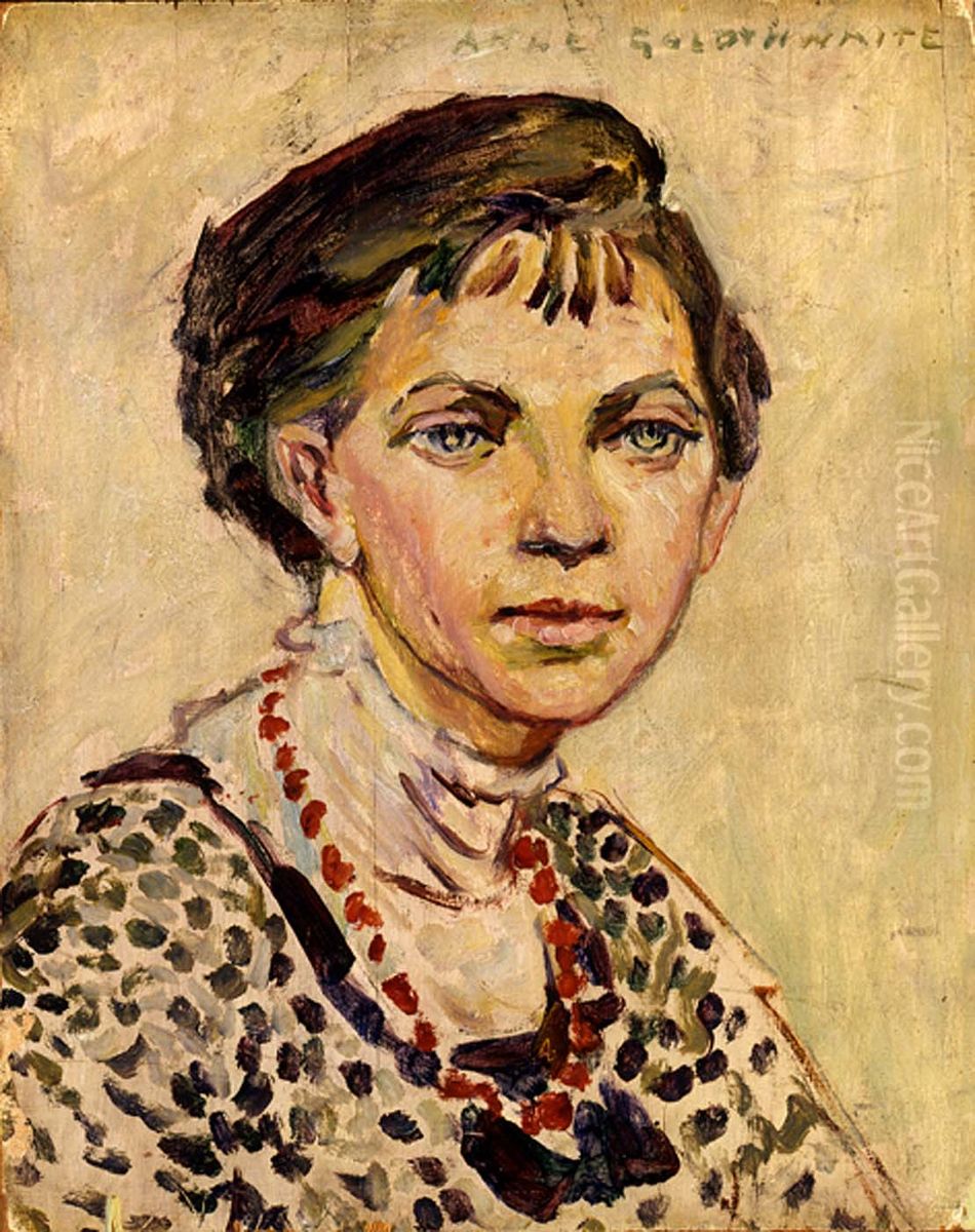 Self-Portrait Oil Painting by Anne Goldthwaite