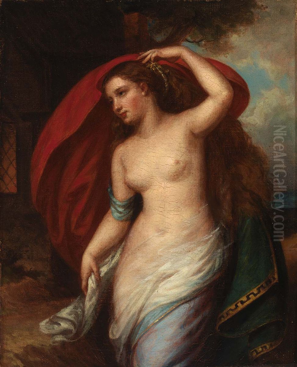 Undine Oil Painting by Henry Peters Gray