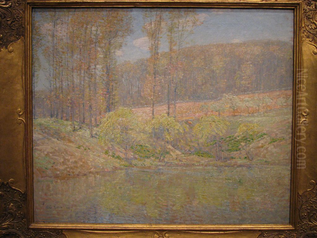Spring, Navesink Highlands Oil Painting by Childe Hassam