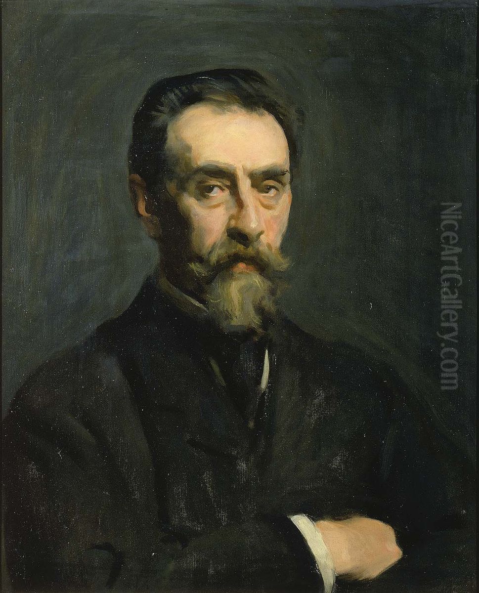 Portrait of William E. Norton Oil Painting by William Penhallow Henderson