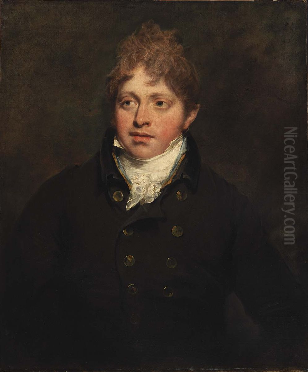 Irish Gentleman Oil Painting by John Hoppner