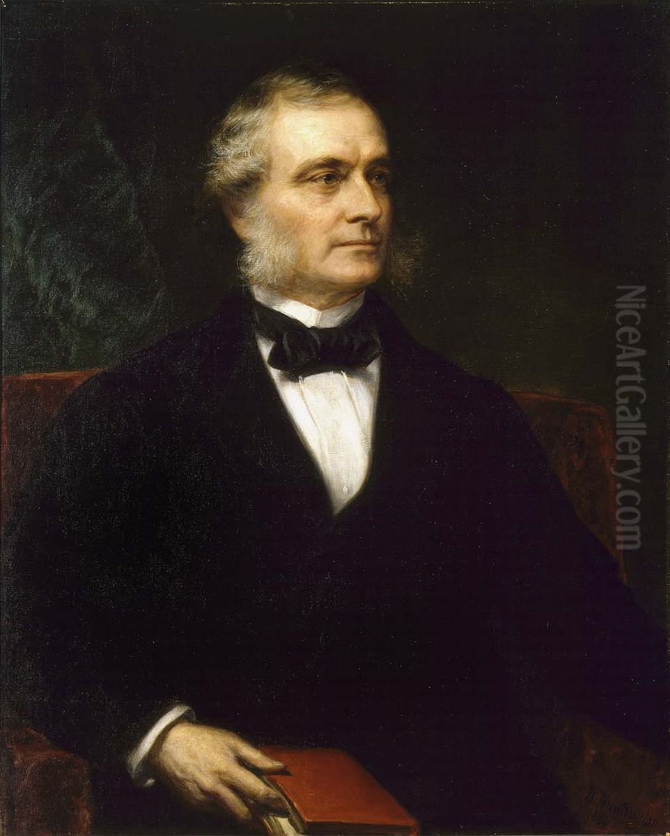 Benjamin Hazard Field Oil Painting by Daniel Huntington