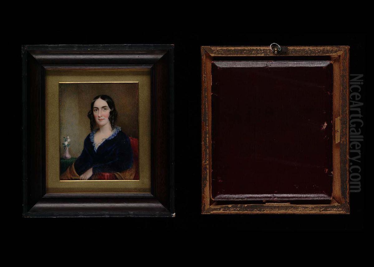 Mrs. James Reid Lambdin (Mary O'Hara Cochran) Oil Painting by James Lambdin