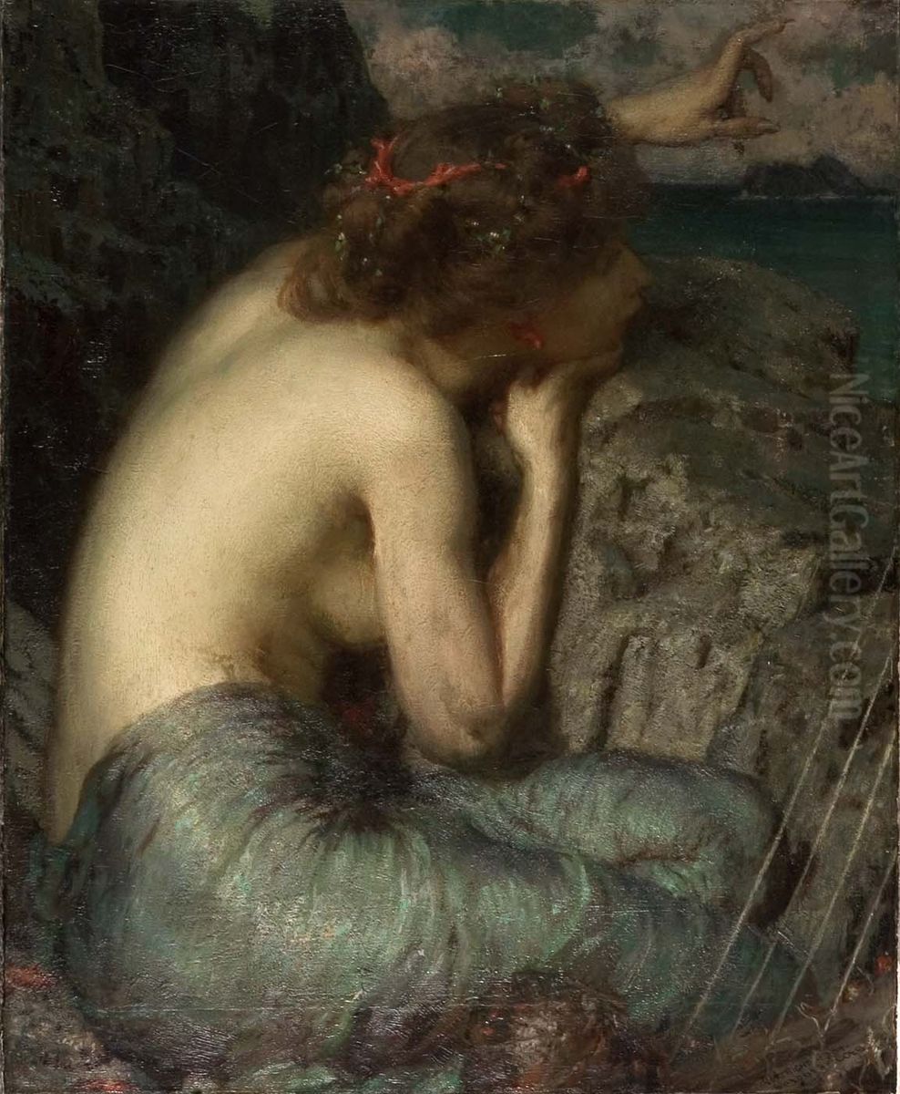 The Siren Oil Painting by Louis Loeb