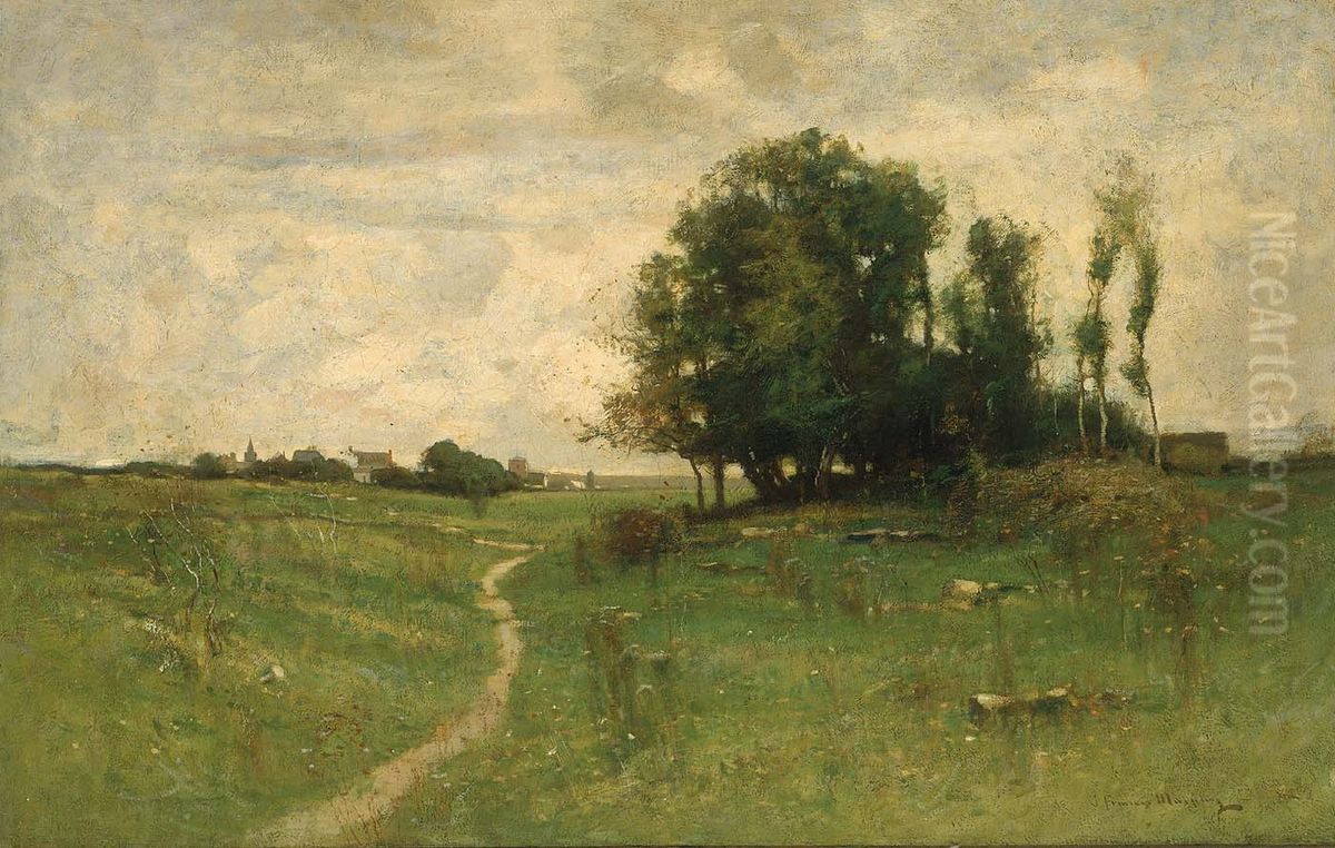 The Path to the Village Oil Painting by John Francis Murphy