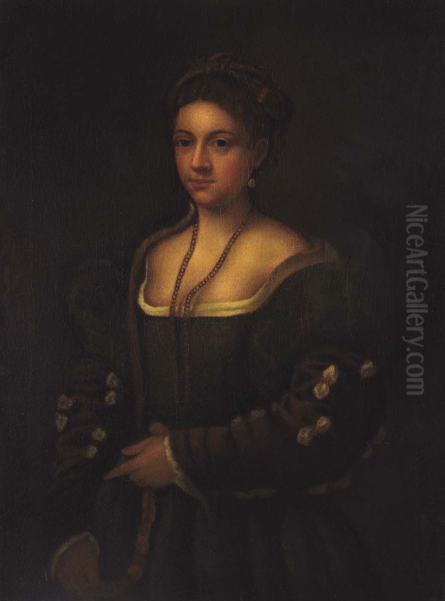 Untitled (La Bella) Oil Painting by William Page