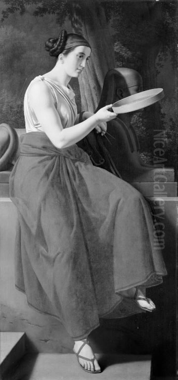 Fornuften Oil Painting by Christoffer Wilhelm Eckersberg