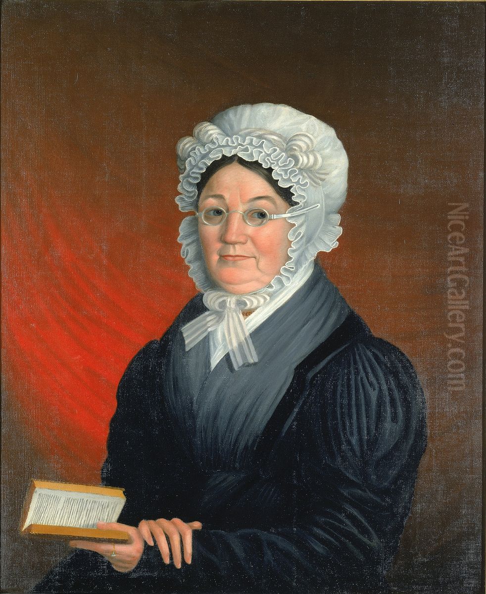 Mrs. Benajah Johnson Oil Painting by unknown