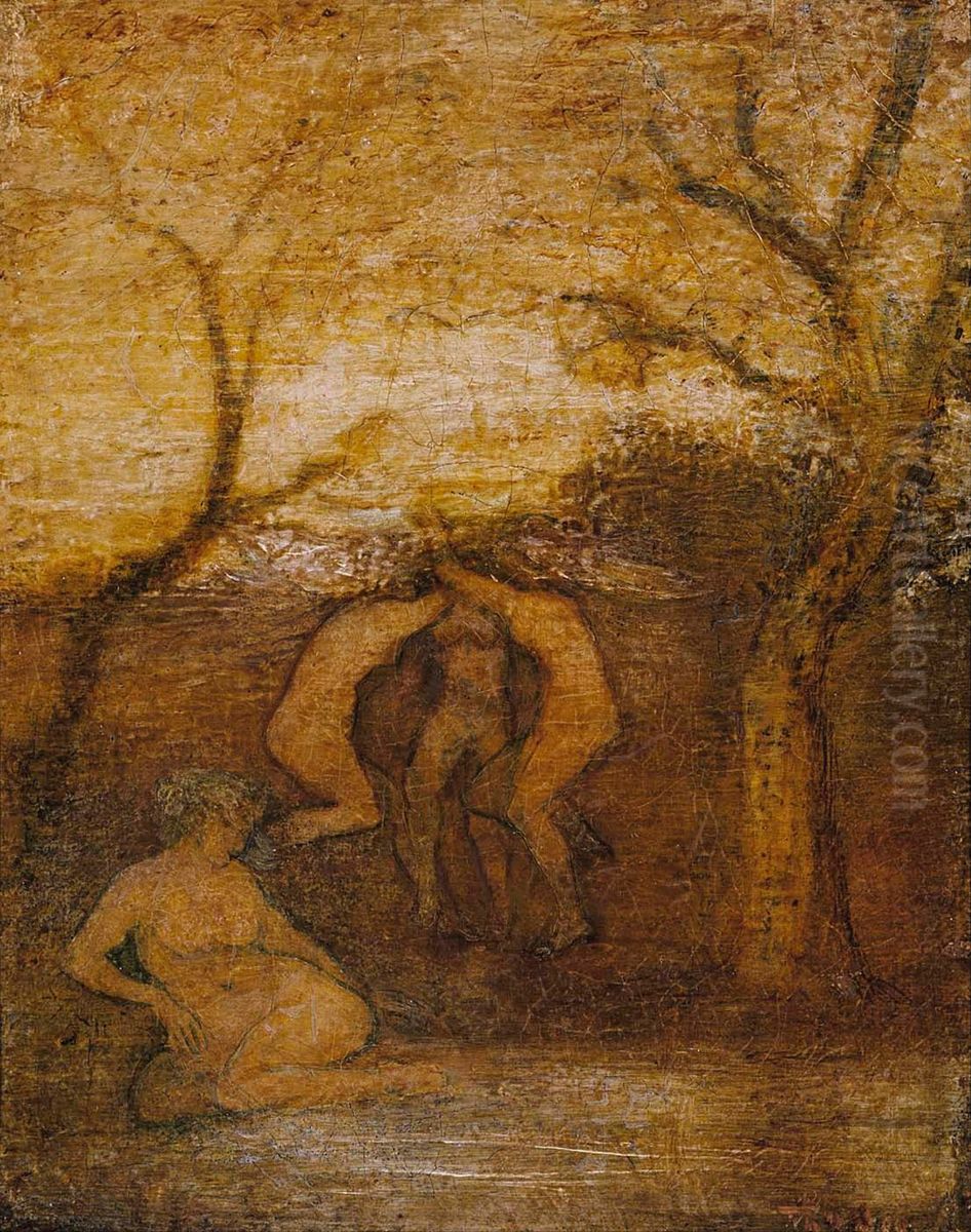 Dancing Dryads Oil Painting by Albert Pinkham Ryder