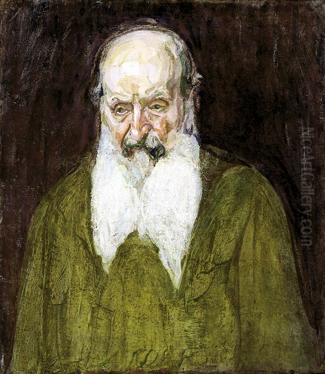 Head of a Jew in Palestine Oil Painting by Henry Ossawa Tanner