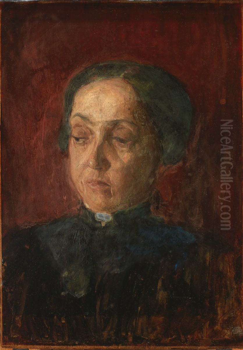 Mother of Henry O. Tanner Oil Painting by Henry Ossawa Tanner