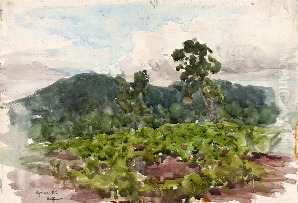 Highlands, N.C. Oil Painting by Henry Ossawa Tanner