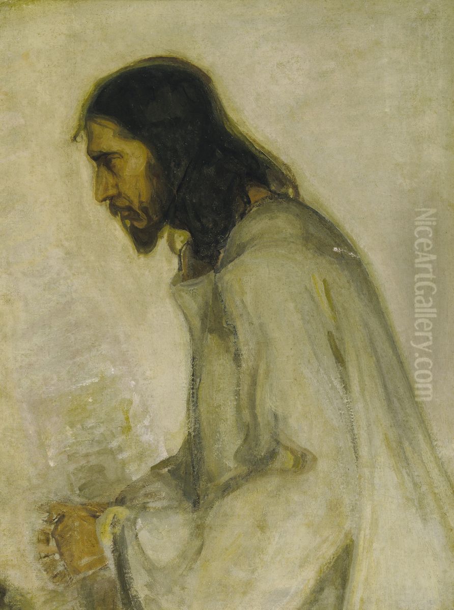 The Savior Oil Painting by Henry Ossawa Tanner