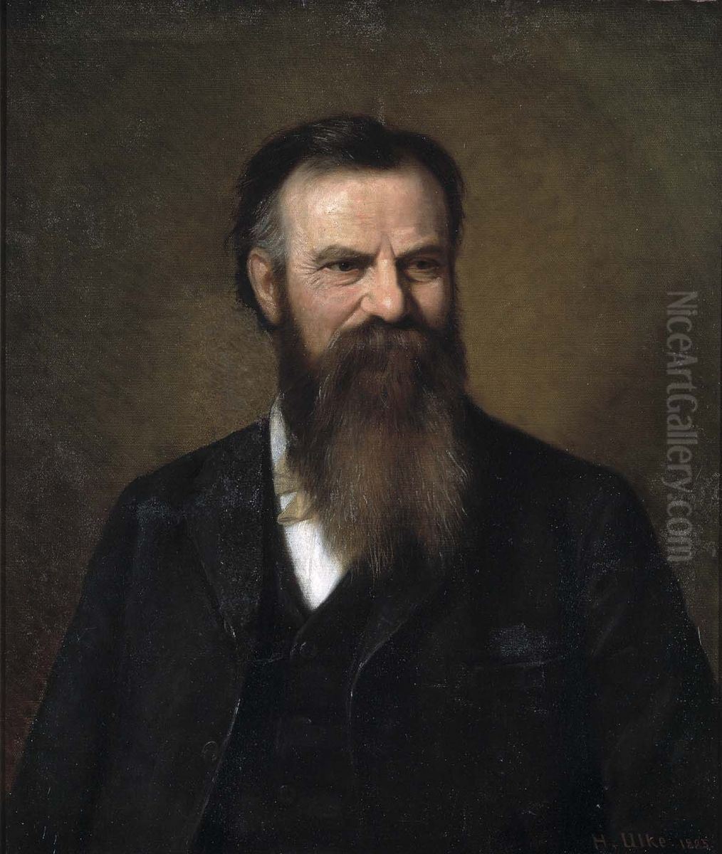 Major John Wesley Powell Oil Painting by Henry Ulke