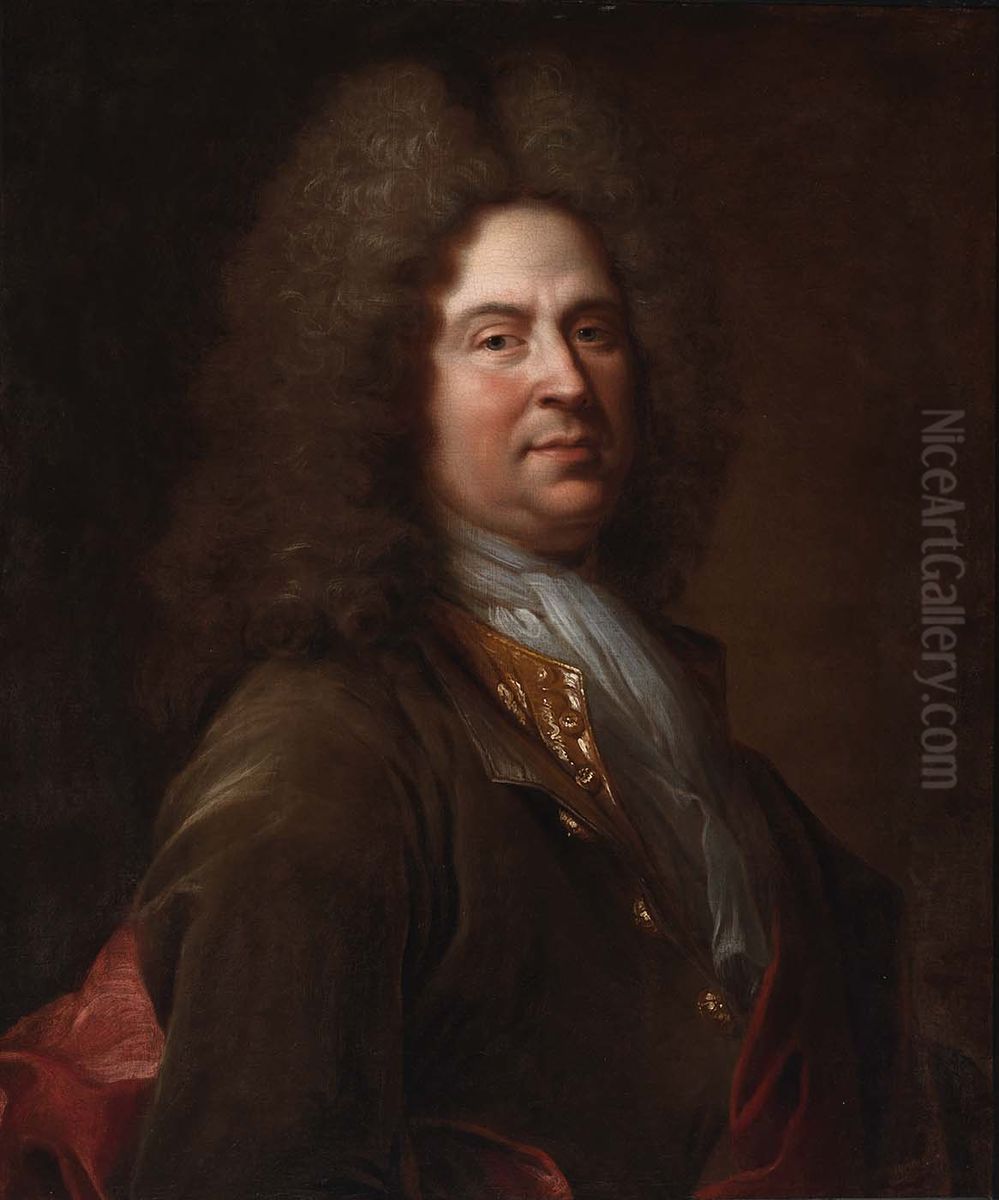 Self-Portrait Oil Painting by Joseph Vivien