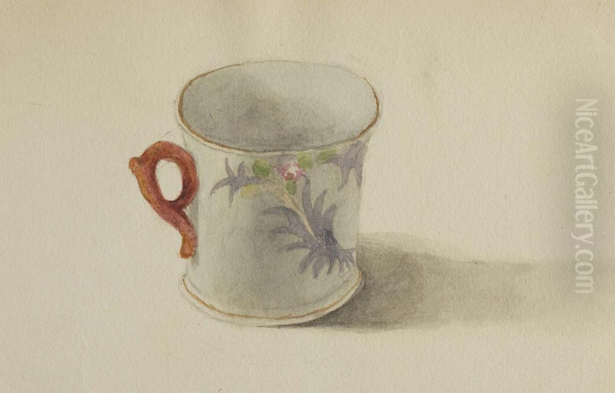 Untitled (Cup) Oil Painting by Mary Vaux Walcott