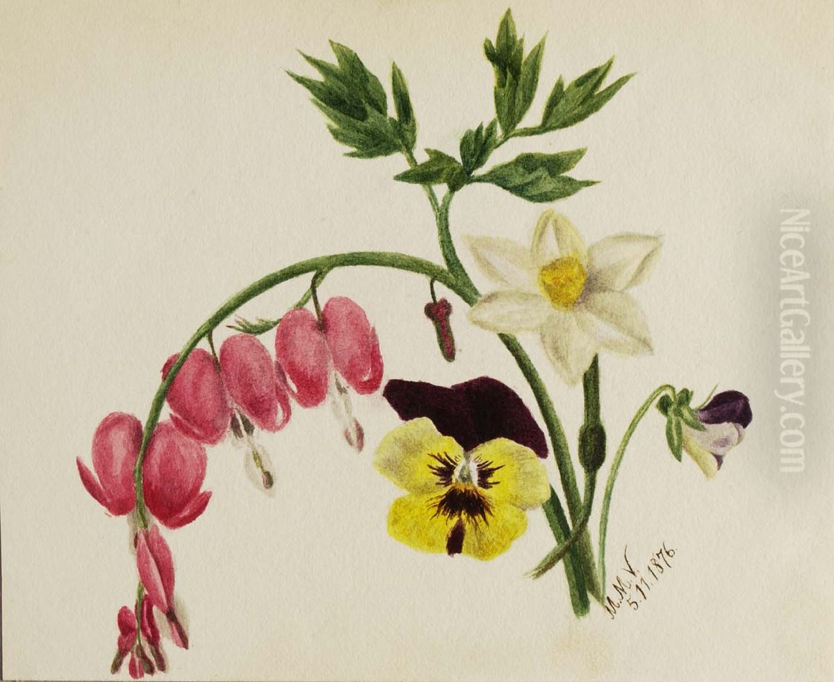 (Untitled--Mixed Flowers) Oil Painting by Mary Vaux Walcott