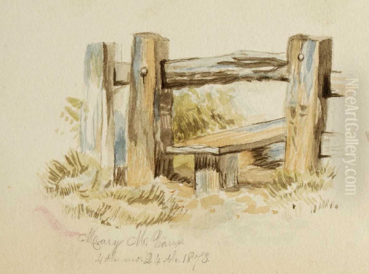 Untitled (Stile) Oil Painting by Mary Vaux Walcott