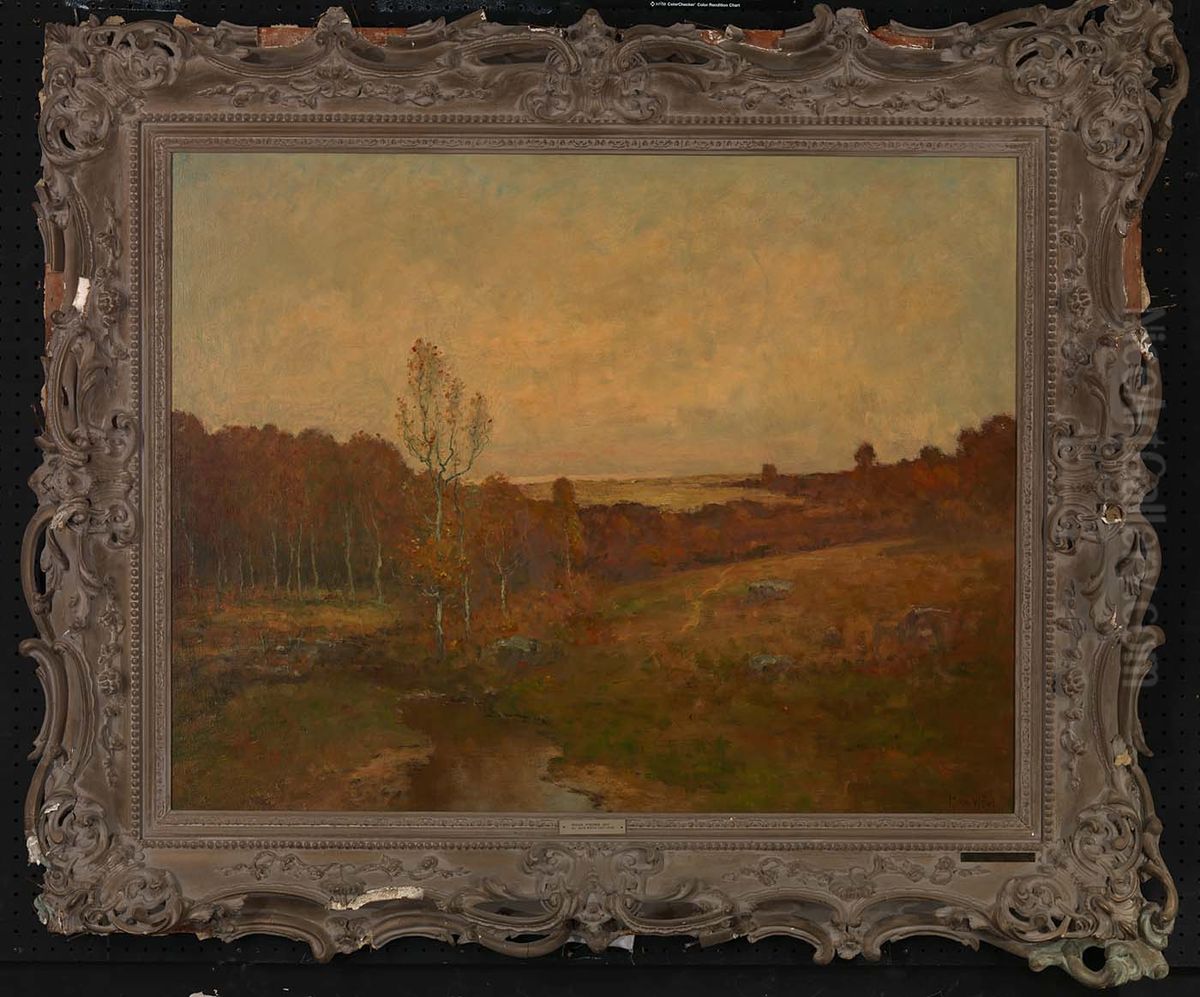Indian Summer Day Oil Painting by Max Weyl