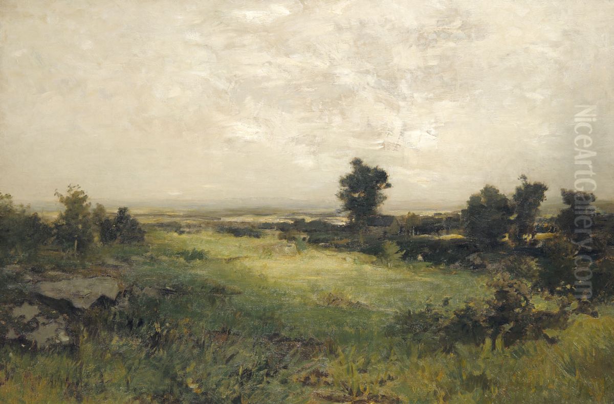 Housatonic Valley Oil Painting by Alexander Helwig Wyant