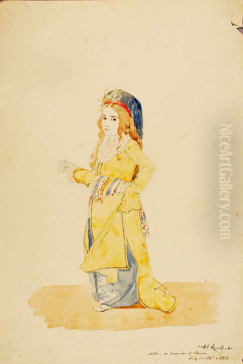 Sophi, an Armenian of Brusa Oil Painting by Miner Kilbourne Kellogg