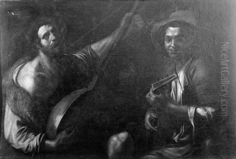 Two Tramps Oil Painting by Jusepe de Ribera
