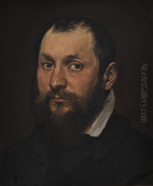 Portrait of a Man Oil Painting by El Greco
