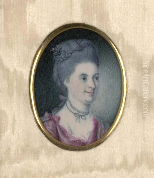 Caldwell Sister Oil Painting by Charles Willson Peale