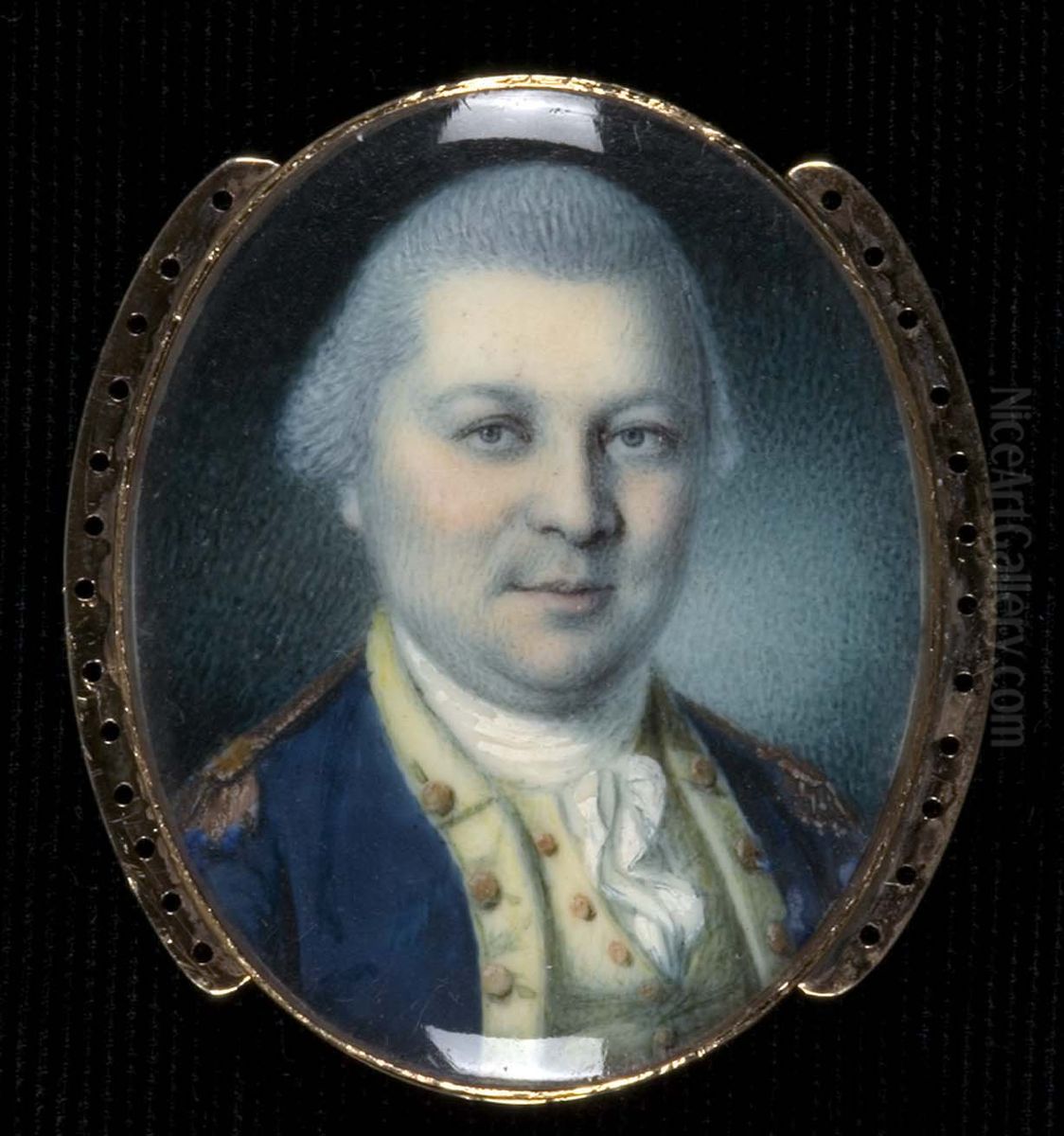 Colonel John Cox Oil Painting by Charles Willson Peale