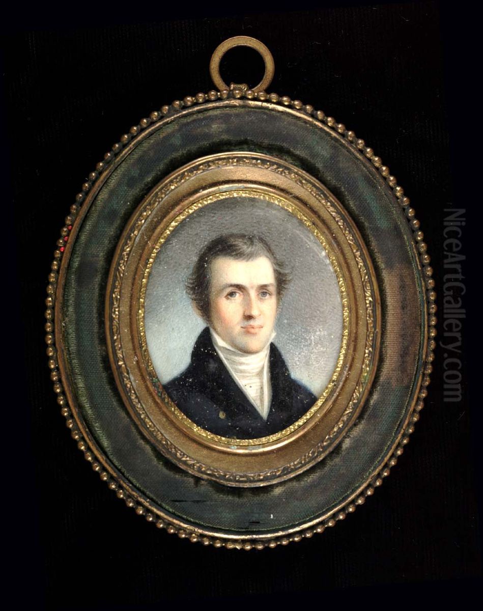 John B. Pendleton Oil Painting by Rembrandt Peale