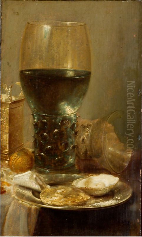 Stilleben Oil Painting by Pieter Claesz